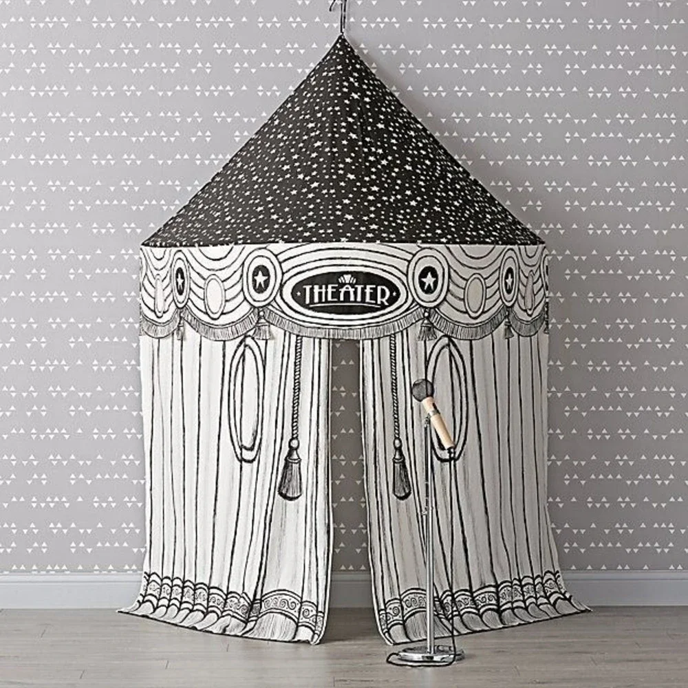 The Land of Nod Hanging Theater Canopy - Brand New in Box